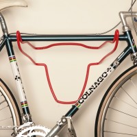 Trophy Bull - Bicycle Holder - Soft Plastic Blood Red